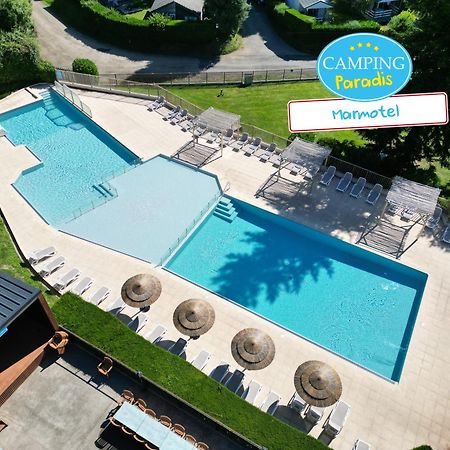 Camping Paradis Marmotel Saint-Geniez-d'Olt Exterior foto